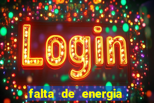 falta de energia em caucaia